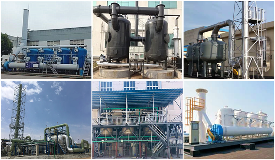 活性炭吸附脫附冷凝回收工程案列