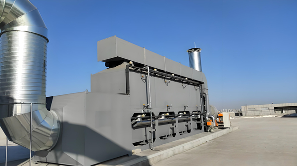 陜西敏華家居智造海綿發泡廢氣治理工程03